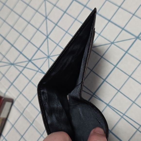 EMPORIO VALENTINI Mens Leather Black Wallet NIB - Picture 8 of 12